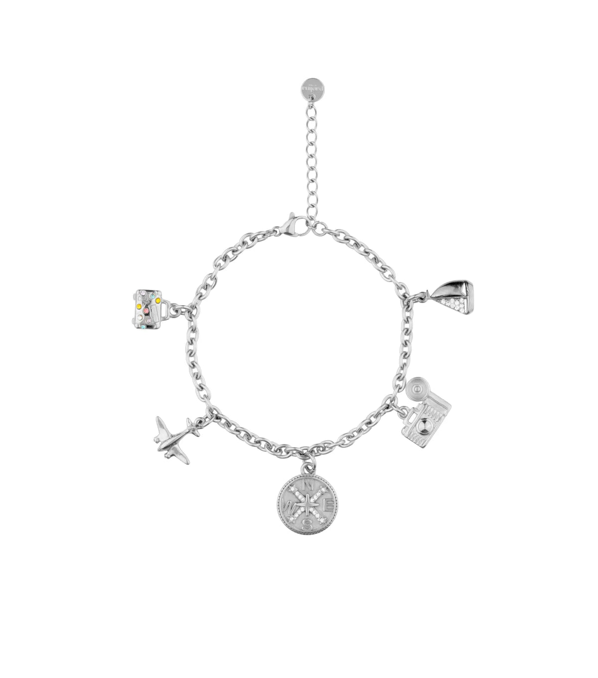 Travel Mini Bracelet - Silver