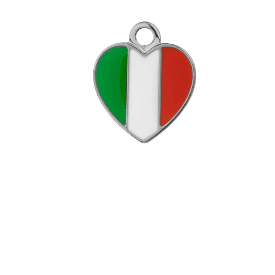 Silver Italian Heart (configurator)