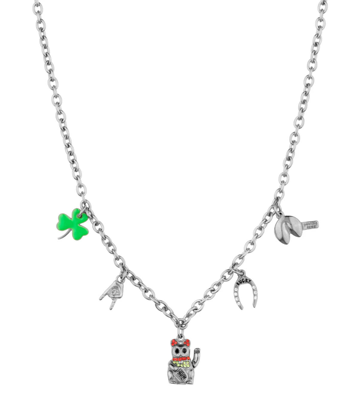 Lucky Mini Necklace - Silver