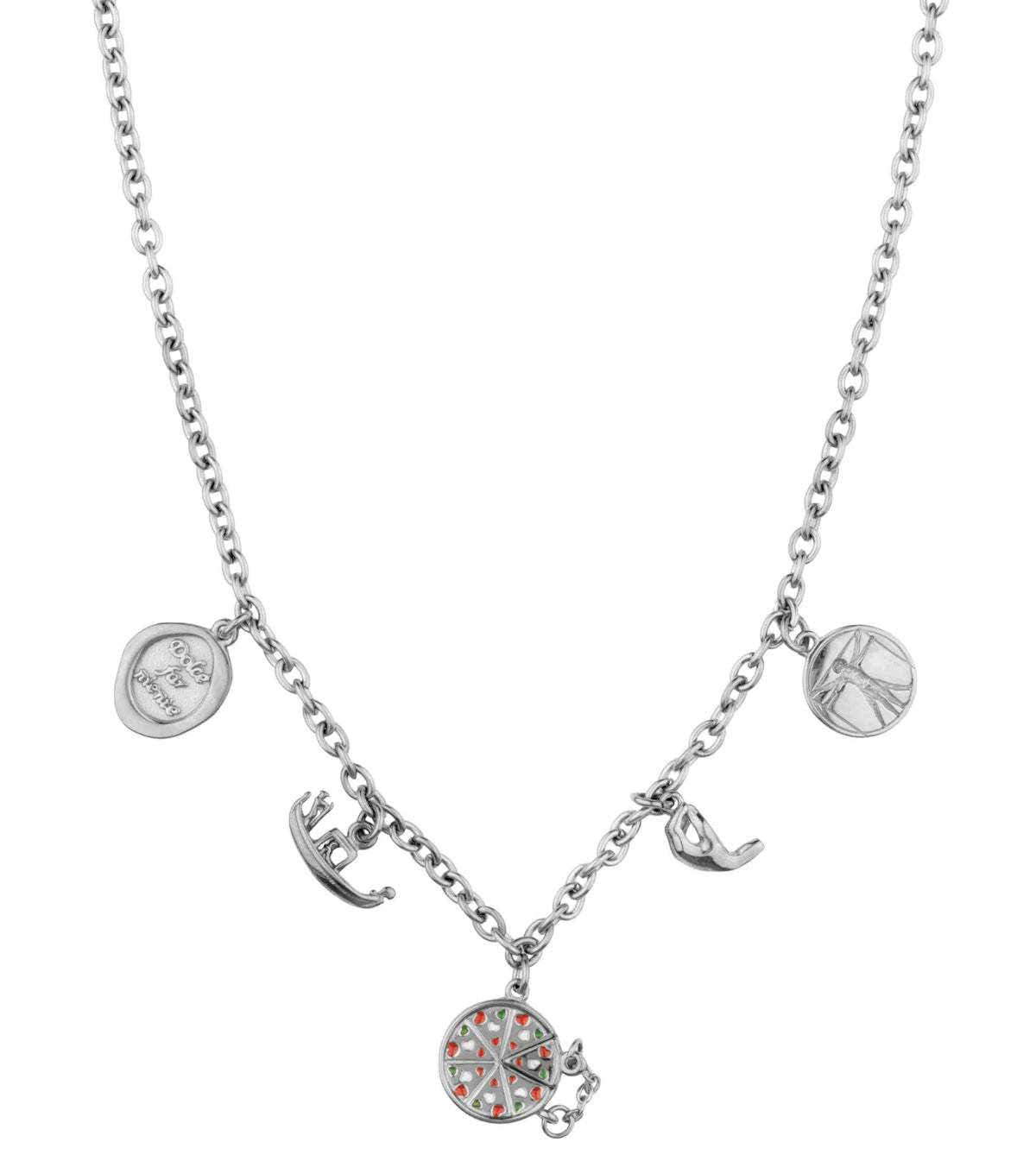 Italia Mini Necklace - Silver