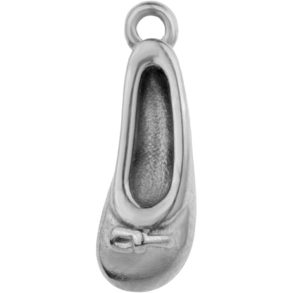 Silver Ballerina Slipper