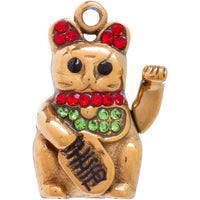 Lucky Chinese Cat gold