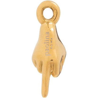 Gold Middle Finger