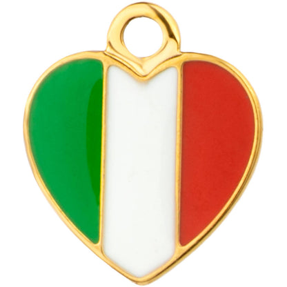 Gold Italian Heart