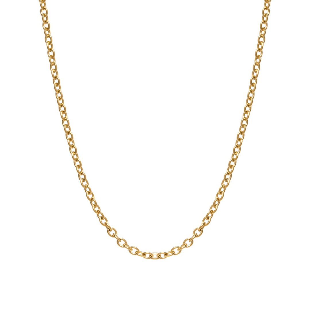 Chunky Mini Chain Charm Necklace
