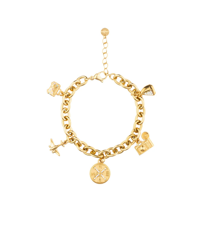 Travel Maxi Bracelet - Gold