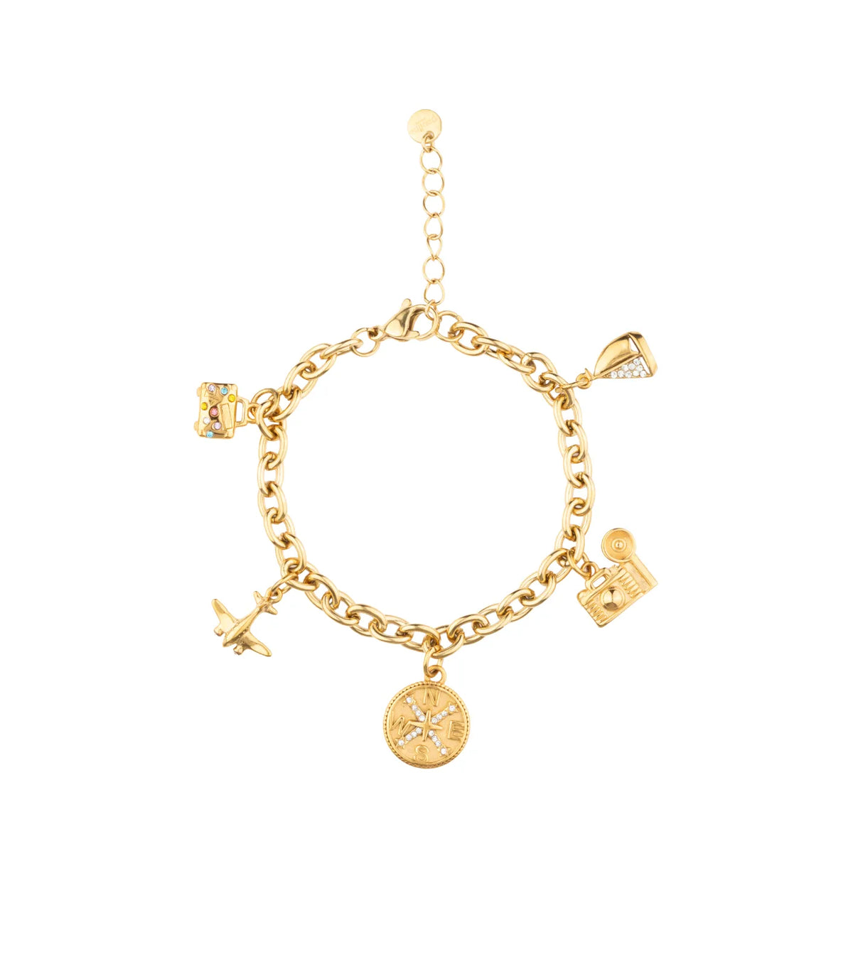 Travel Star Bracelet - Gold