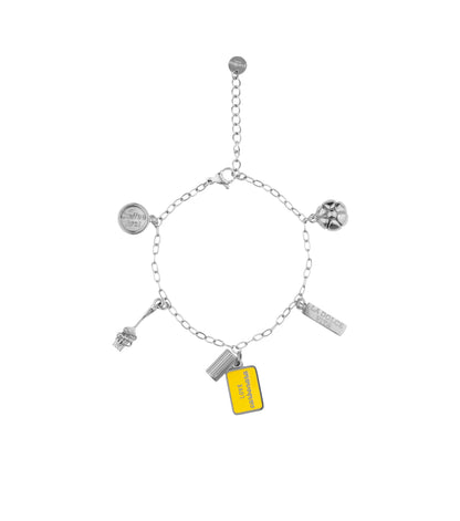 Carbonara Lover Ro-Ro Bracelet - Silver