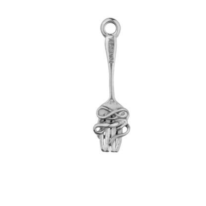 Silver Al Dente Twirl Fork (configurator)