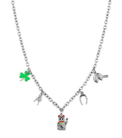Lucky Mini Necklace - Silver