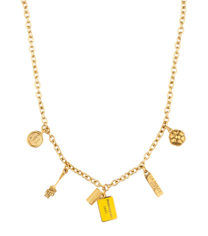 Carbonara Lover Mini Necklace - Gold