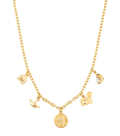 Travel Mini Necklace - Gold