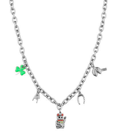 Lucky Star Necklace - Silver
