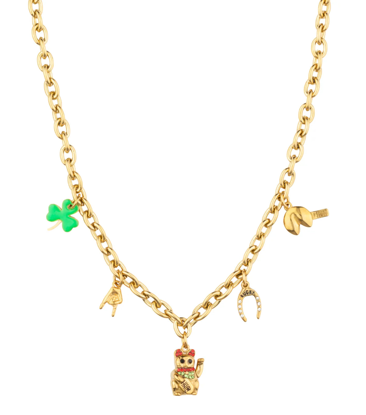 Lucky Star Necklace - Gold