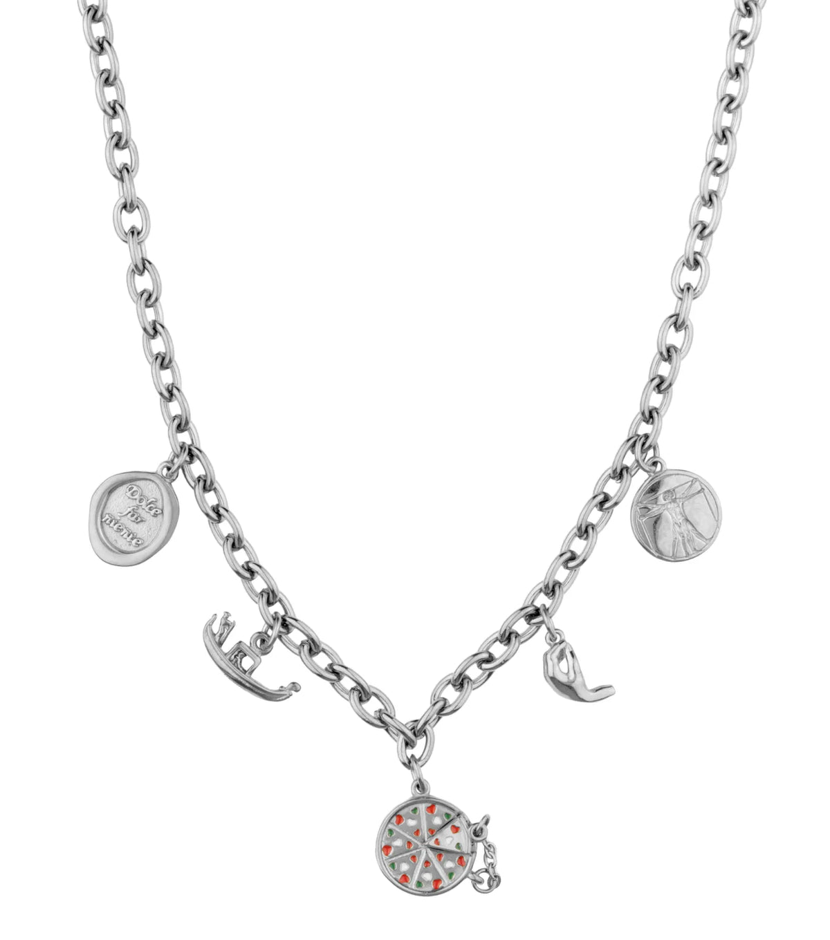 Italia Star Necklace - Silver