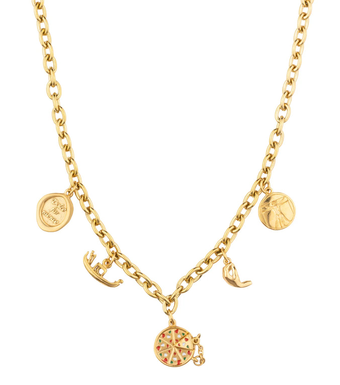 Italia Star Necklace - Gold