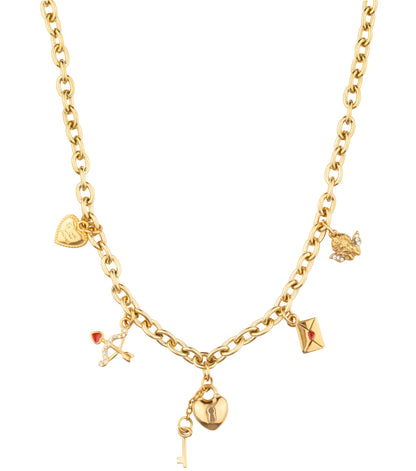 Love Star Necklace - Gold