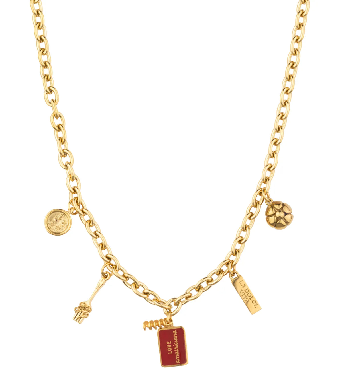 Amatriciana Lover Star Necklace - Gold