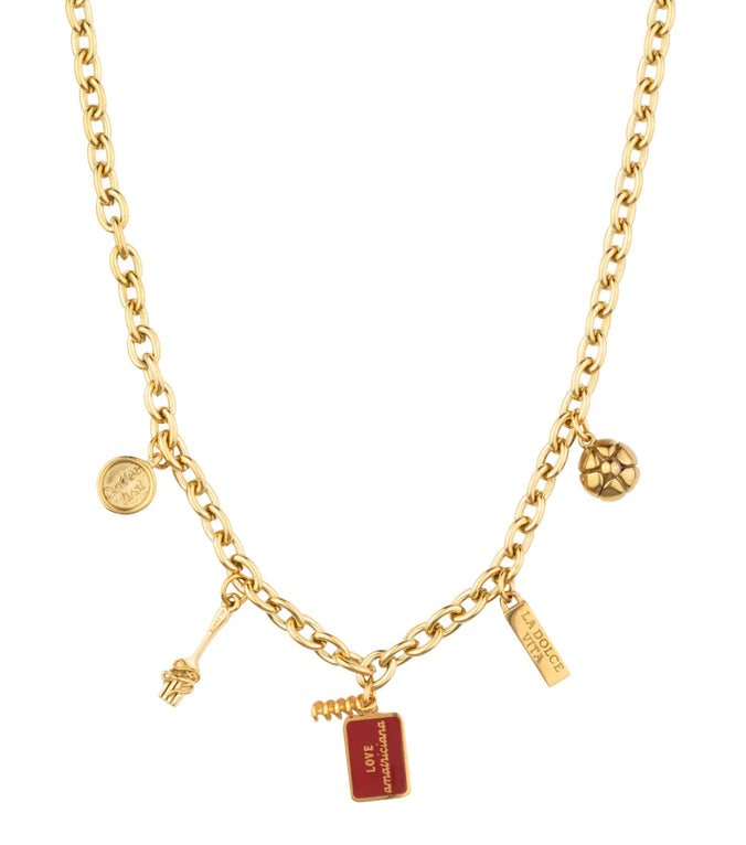 Amatriciana Lover Star Necklace - Gold