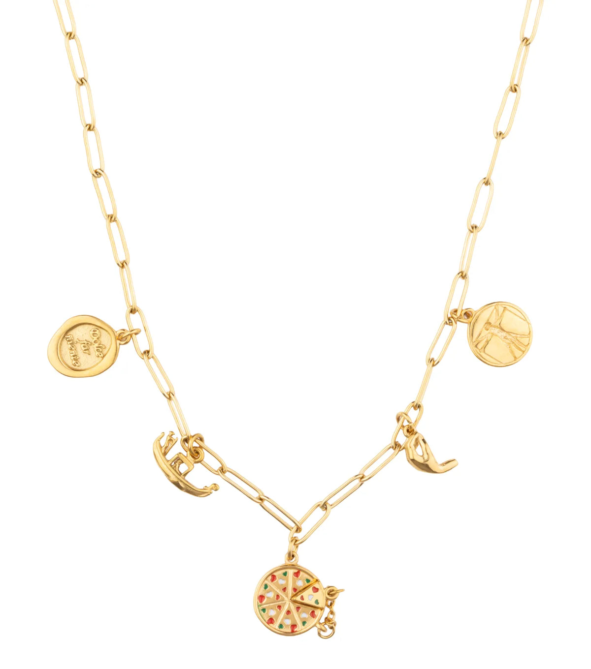 Italia Classic Necklace - Gold