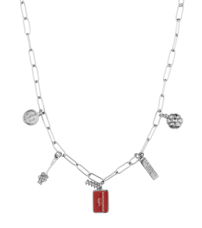 Amatriciana Lover Classic Necklace - Silver