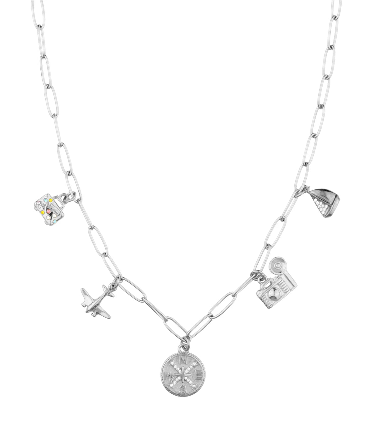 Travel Classic Necklace - Silver