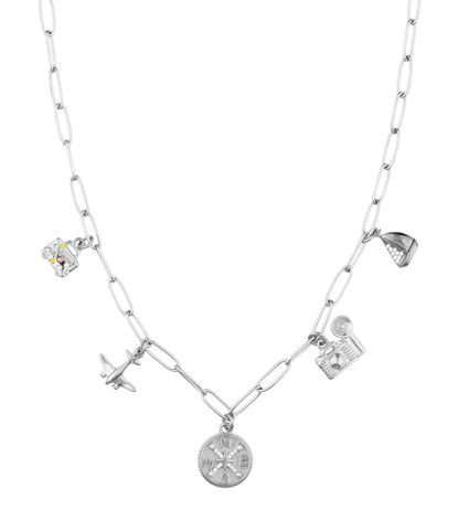 Travel Classic Necklace - Silver