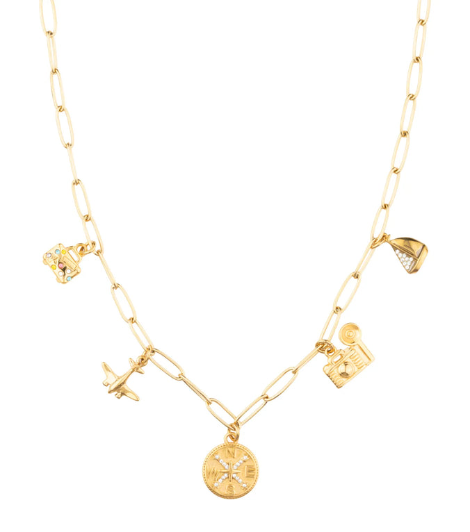 Travel Classic Necklace - Gold