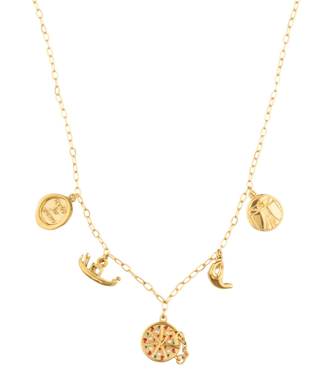 Italia Ro-Ro Necklace - Gold
