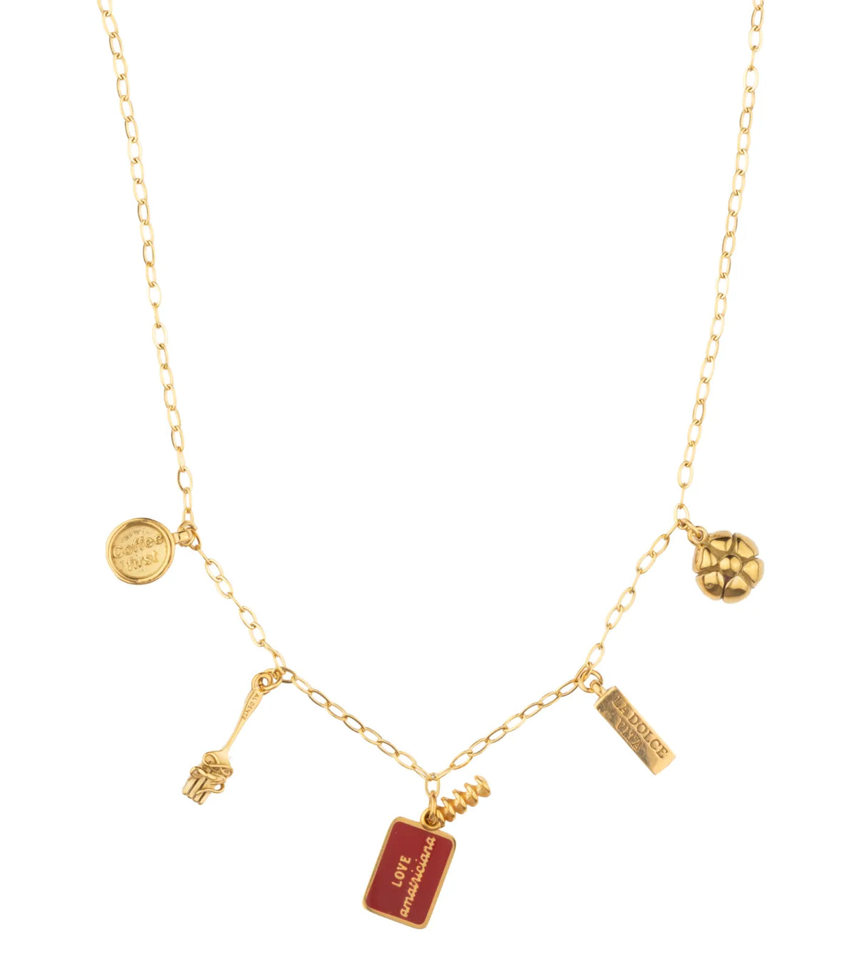 Amatriciana Lover Ro-Ro Necklace - Gold