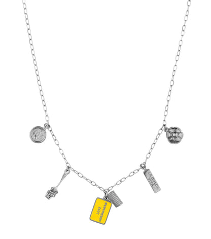 Carbonara Lover Ro-Ro Necklace - Silver