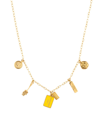 Carbonara Lover Ro-Ro Necklace - Gold
