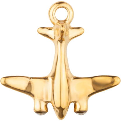 Gold Airplane
