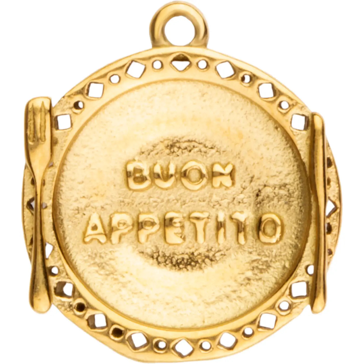 Buon Appetito Plate alternate view – Paolina Roma