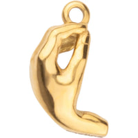 The Italian Hand gold